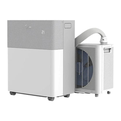 Midea PortaSplit Cool Split Klimaanlage 2,3 kW 8000 BTU Energieeffizienz A Plus Plus Leise Räume Bis 28 Quadratmeter